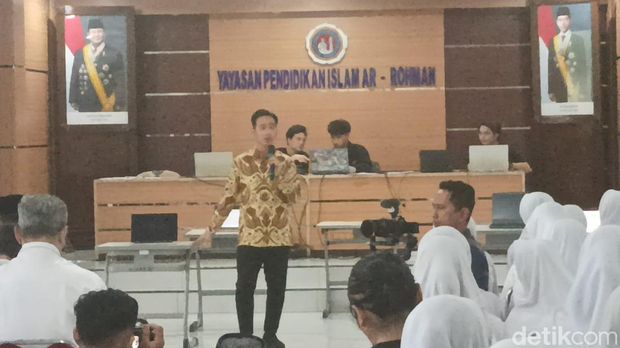 Wakil Presiden Gibran Rakabuming Raka. (Rizky/detikcom)