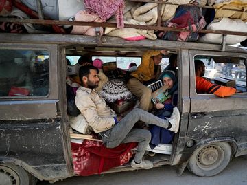 Belum Lama Pulang, Warga Gaza Kembali Mengungsi