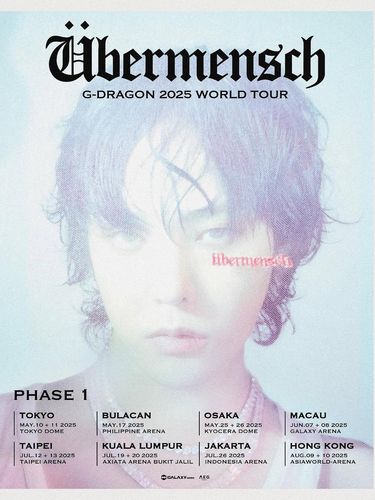 G-Dragon akan menggelar world tour di 2025
