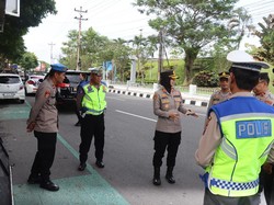 Kapolres Magelang Kota Cek Kesiapan Pospam Mudik 2025