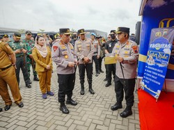 Kapolri Tinjau Valet and Ride Polda Jateng: Inovasi Pelayanan bagi Pemudik Motor