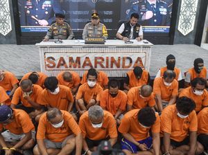 Polresta Samarinda Tangkap 46 tersangka Kasus Hasil Operasi Pekat Polresta Samarinda Tangkap 46 tersangka Kasus Hasil Operasi Pekat