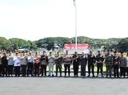 550 Personel Gabungan Amankan Arus Mudik di Kota Malang