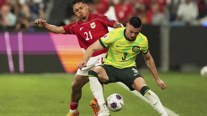 Australia vs Indonesia tersaji dalam matchday ketujuh Grup C Kualifikasi Piala Dunia 2026 babak ketiga zona Asia. Duel ini berlangsung di Sydney Football Stadium pada Kamis (20/3/2025).