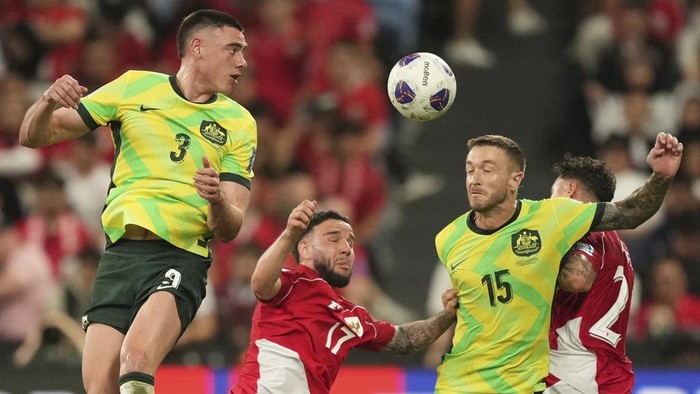 Australia Vs Indonesia, Garuda Takluk 1-5 Australia vs Indonesia tersaji dalam matchday ketujuh Grup C Kualifikasi Piala Dunia 2026 babak ketiga zona Asia. Duel ini berlangsung di Sydney Football Stadium pada Kamis (20/3/2025).