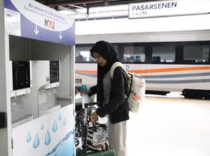 KAI Ajak Penumpang Bawa Tempat Makan-Minum Sendiri demi Tekan Sampah