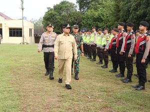 Polres Banyuasin Siagakan Personel untuk Amankan Arus Mudik dan Kemacetan