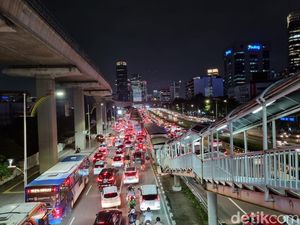 Lalin Tol Dalkot hingga Jakarta-Tangerang Masih Macet di Sejumlah Titik