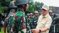 Momen Menhan Tinjau Rindam Merdeka, Tekankan Bentuk Prajurit Berkualitas