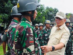 Momen Menhan Tinjau Rindam Merdeka, Tekankan Bentuk Prajurit Berkualitas