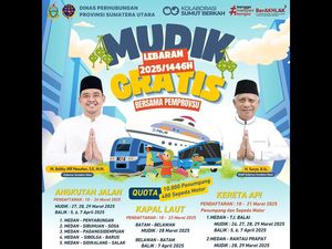 Pemprov Sumut Gelar Mudik Gratis: Bus, Kereta Api, dan Kapal Laut Pemprov Sumut Gelar Mudik Gratis: Bus, Kereta Api, dan Kapal Laut