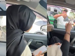 Orang Ini Pesan Makanan via Aplikasi Ojol di Tengah Kemacetan