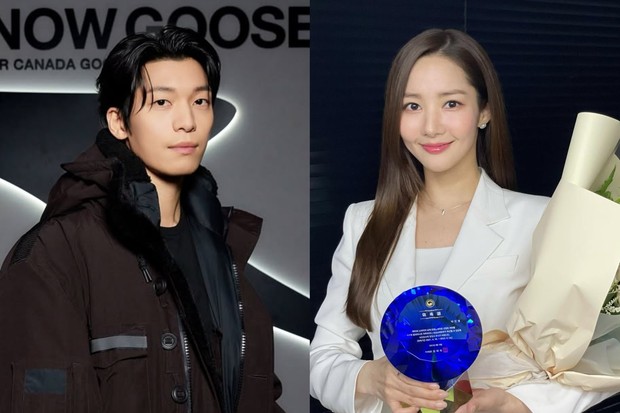 Potret Wi Ha Jun dan Park Min Young