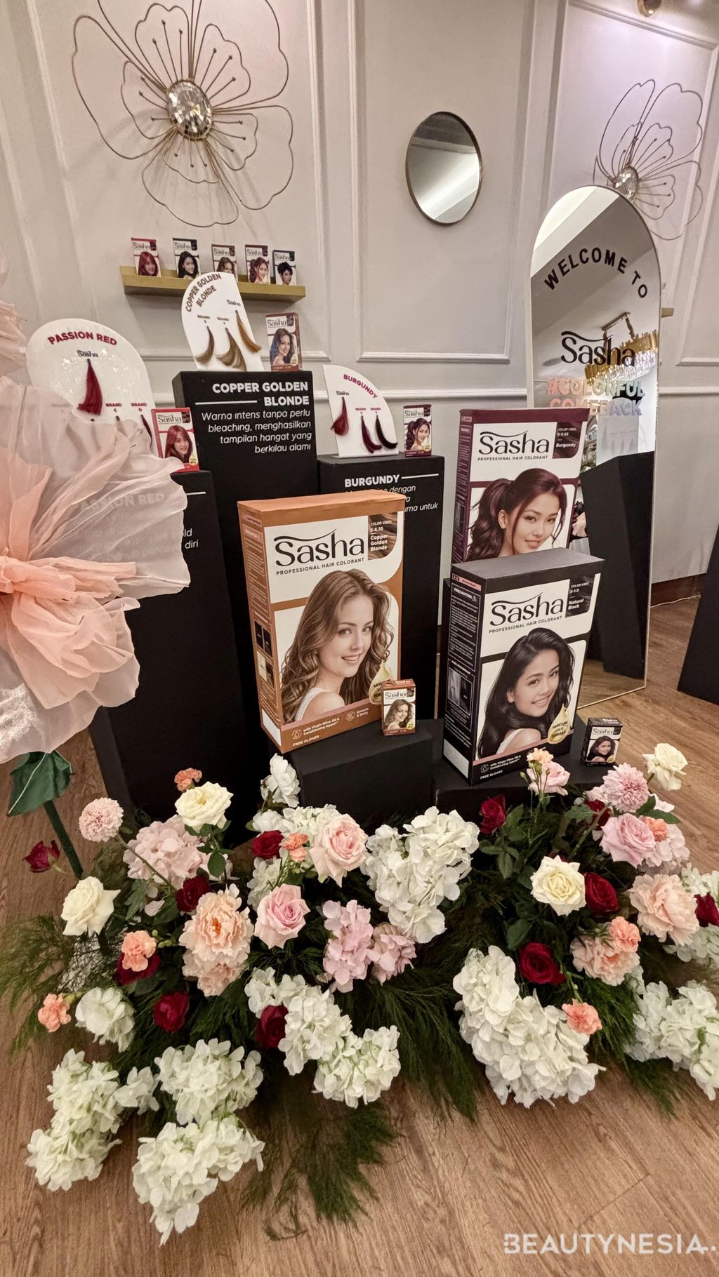 Sasha pewarna rambut