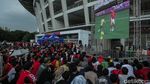 Suasana Nonton Bareng Timnas vs Australia di GBK