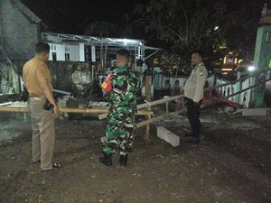 Sumur Bor Bojonegoro Semburkan Api 6 Meter, DLH Ambil Sampel