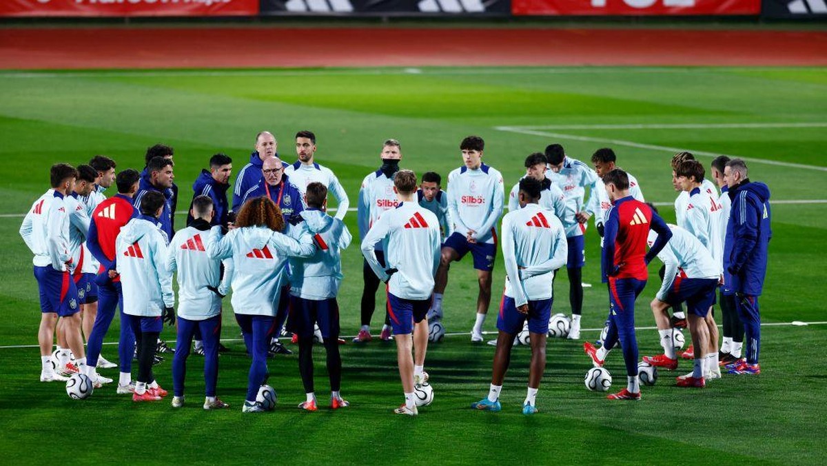Pelatih Spanyol Luis de la Fuente (Europa Press via Getty Images/Europa Press Sports)