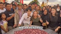 Willie Salim Kehilangan Rendang 300 Kg di Palembang