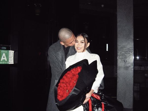 Potret Agnez Mo-Adam Rosyadi Rayakan Anniv ke-4: Mereka Memang Selengket Itu!
