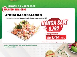 Beli Bakso Seafood di Transmart Full Day Sale Murah Meriah!