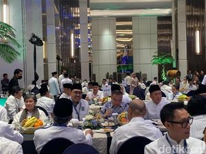 Dasco Hadiri Bukber di NasDem, Duduk di Samping Jazilul