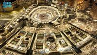 Foto Udara Iktikaf Malam 21 Ramadan di Masjidil Haram