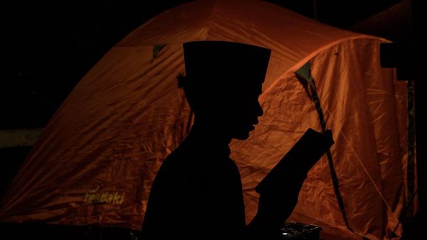 Suasana Iktikaf di Masjid Raya Habiburrahman Bandung