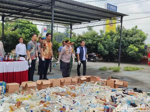 Operasi Pekat Ramadan, Polres Klaten Sita Miras hingga Pondokkan Pelaku Tawuran
