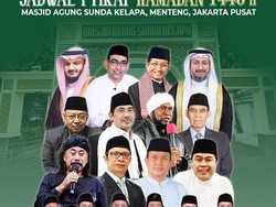Jadwal Iktikaf 10 Hari Terakhir Ramadan di Masjid Agung Sunda Kelapa