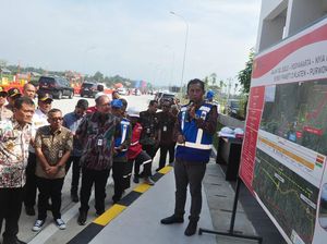 Jelang Arus Mudik, Ahmad Luthfi Cek Kesiapan Jalan Tol Klaten-Yogyakarta