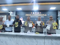 Polisi Bongkar 5,1 Kg Sabu Dikendalikan Napi di Lapas Nunukan