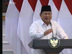 Reaksi Prabowo Usai Timnas Indonesia-nya Kluivert Dihajar Australia