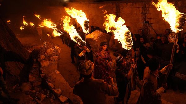 Semarak Suku Kurdi Irak Rayakan Tahun Baru Persia