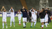 Iran. Lolos pada 25 Maret 2025, menjadi tim kedua yang lolos ke Piala Dunia 2026 dari zona Asia setelah Jepang. Foto: Atta KENARE / AFP