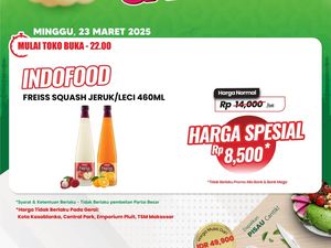 Aneka Sirop di Transmart Full Day Sale Dibanderol Mulai Rp 8.500 Aneka Sirop di Transmart Full Day Sale Dibanderol Mulai Rp 8.500