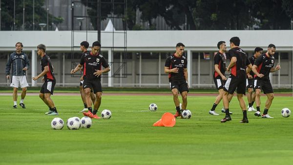 Timnas Indonesia Berlatih Jelang Lawan Bahrain