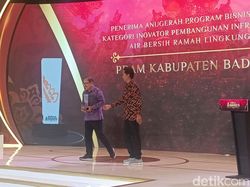 Inovasi Air Bersih, Perumda Tirta Mangutama Sabet detikBali Awards 2025