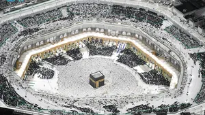 Potret Masjidil Haram Tanpa Crane