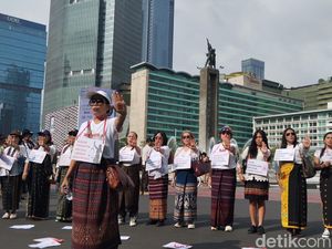 Di CFD, Forum Perempuan NTT Minta Eks Kapolres Ngada Dihukum Berat Di CFD, Forum Perempuan NTT Minta Eks Kapolres Ngada Dihukum Berat