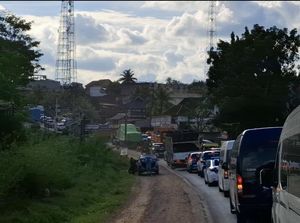 11 Kantong Parkir Disiapkan untuk Kendaraan Besar Dilarang Melintas di Banyuasin