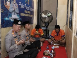 Kapolres Lamongan Gelar Buka Puasa Bersama Tahanan sebagai Bentuk Pembinaan