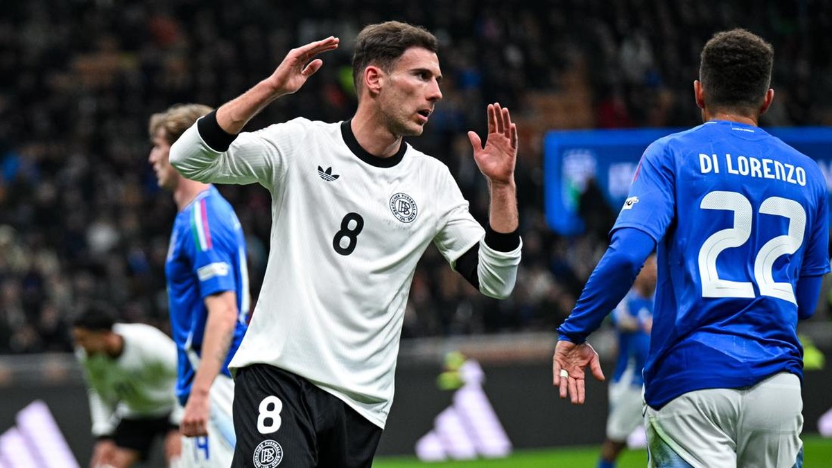 Jerman vs Italia di UEFA Nations League. (Foto: Getty Images/Markus Gilliar - GES Sportfoto)
