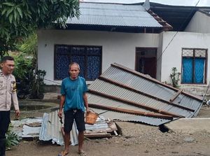 Angin Kencang Kembali Terjang Manggarai NTT, 3 Rumah Rusak
