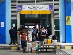 Situasi Pelabuhan Tengkayu I Jelang Lebaran, Arus Kedatangan Meningkat