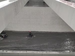 Solo Diguyur Hujan Deras, Underpass Joglo Sempat Tergenang