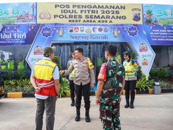 Kapolda Jateng Cek Pengamanan 2 Rest Area di Tol Semarang