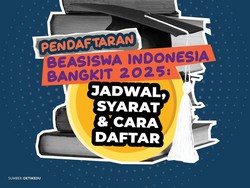 Infografis: Pendaftaran Beasiswa Indonesia Bangkit 2025, Jadwal hingga Syaratnya