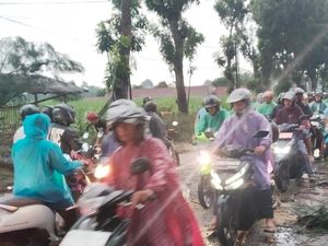 Pohon Tumbang Tewaskan Pemotor Saat Kediri Dilanda Angin Kencang Pohon Tumbang Tewaskan Pemotor Saat Kediri Dilanda Angin Kencang