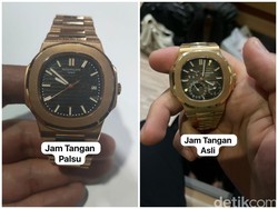 Potret Jam Patek Philippe Asli dan KW yang Ditukar ART Pencuri