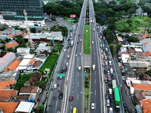 Potret Titik Rawan Kemacetan di Jawa Timur Potret Titik Rawan Kemacetan di Jawa Timur